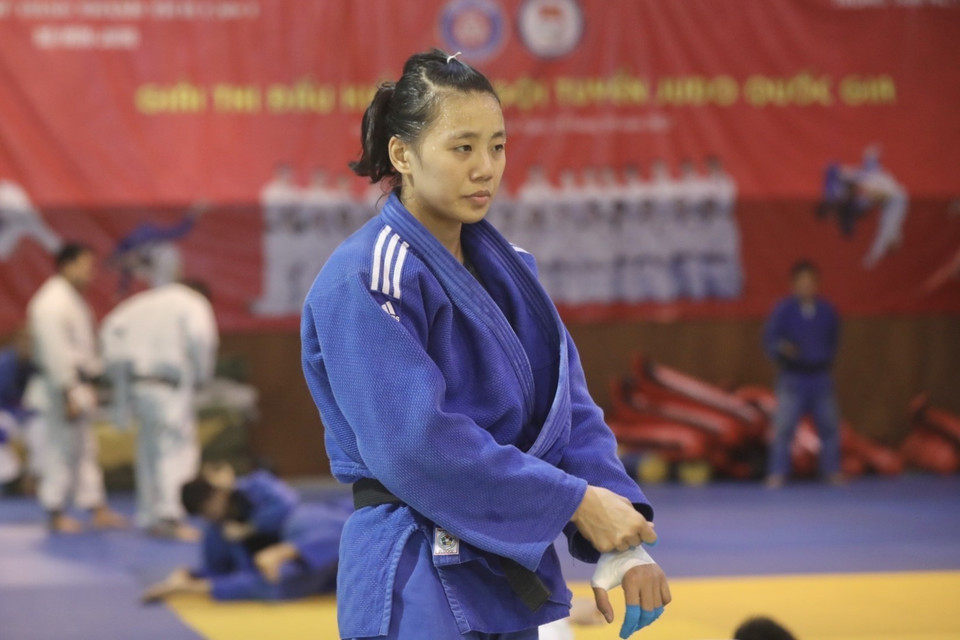 Đội tuyển Judo đặt mục tiêu mang về ít nhất 3 huy chương Vàng tại SEA Games 31. (Ảnh: Minh Quyết/TTXVN)