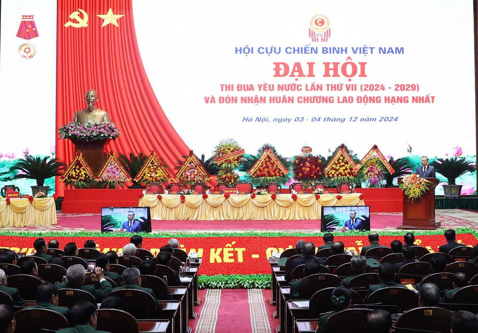 Tổng Bí thư Tô Lâm phát biểu chỉ đạo. (Ảnh: Thống Nhất/ TTXVN)