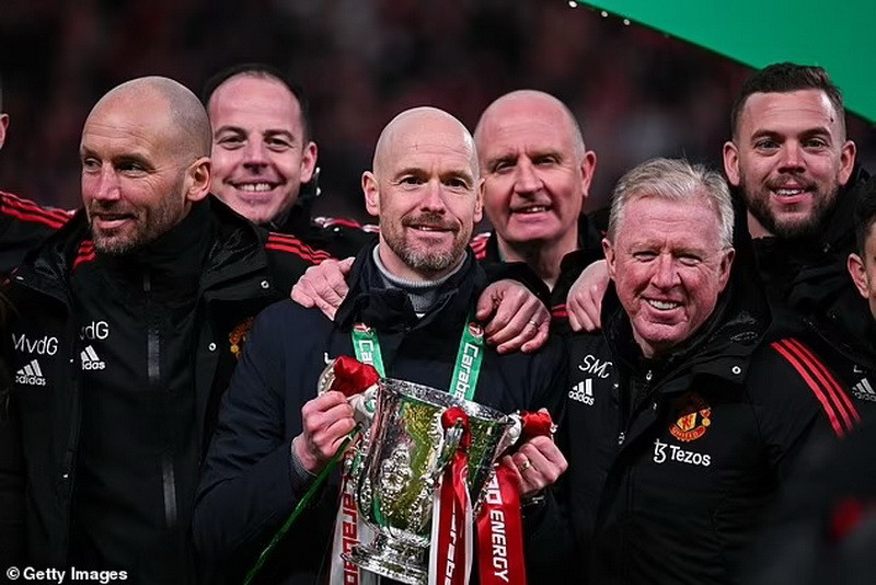 League Cup là danh hiệu đầu tiên mà Quỷ đỏ có được dưới thời Erik ten Hag. (Nguồn: Getty Images)