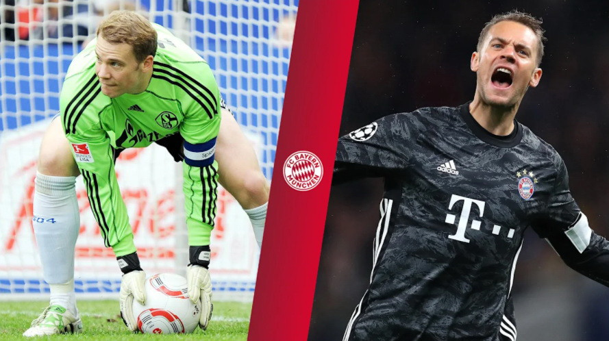 Manuel Neuer: Thi đấu cho Schalke từ 2005-2011, ra sân 156 trận tại Bundesliga. Thi đấu cho Bayern từ 201, ra sân 249 trận tại Bundesliga.