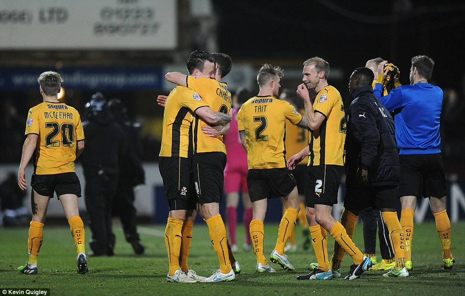 Kết quả hòa 0-0 khiến đội bóng hạng tư hài lòng.