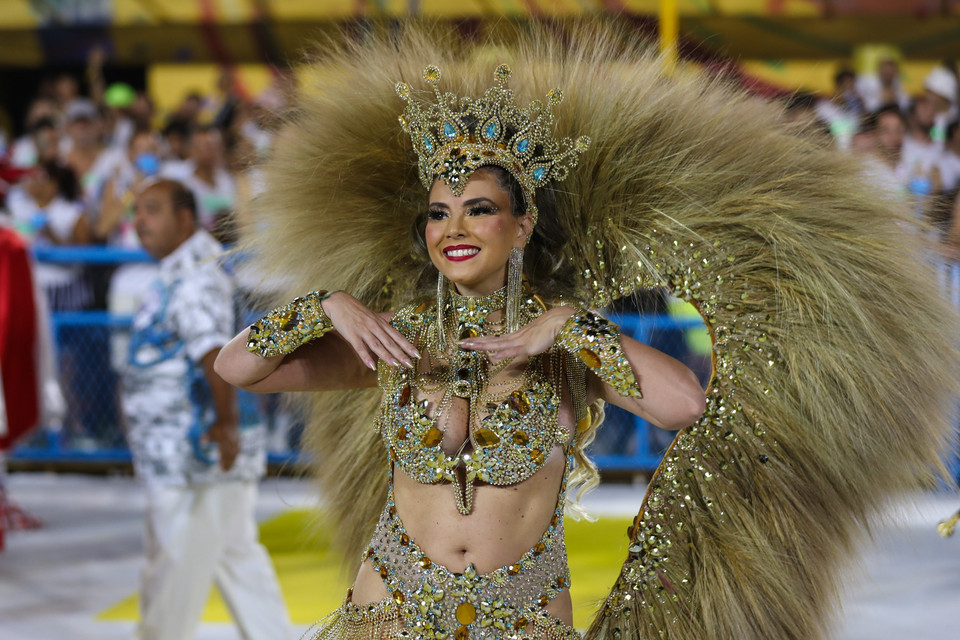 Lễ hội Rio Carnival đóng góp khoảng 4 tỷ real Brazil (800 triệu USD) cho nền kinh tế của thành phố Rio de Janeiro, đồng thời tạo được khoảng 45.000 việc làm. (Ảnh: THX/TTXVN)