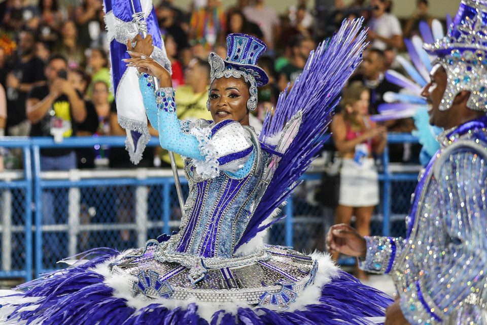 Lễ hội hóa trang Rio Carnival rực rỡ sắc màu. (Ảnh: THX/TTXVN)