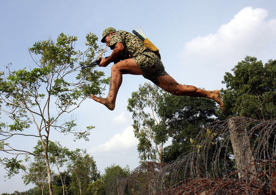 Lữ đoàn Đặc công 429 (Binh chủng Đặc công) lập nhiều chiến công oanh liệt trong kháng chiến chống Mỹ, cứu nước và hoàn thành xuất sắc nghĩa vụ quốc tế giúp nước bạn Campuchia, được Đảng, Nhà nước phong tặng Danh hiệu Anh hùng Lực lượng vũ trang nhân dân. (Ảnh: Trọng Đức/TTXVN)