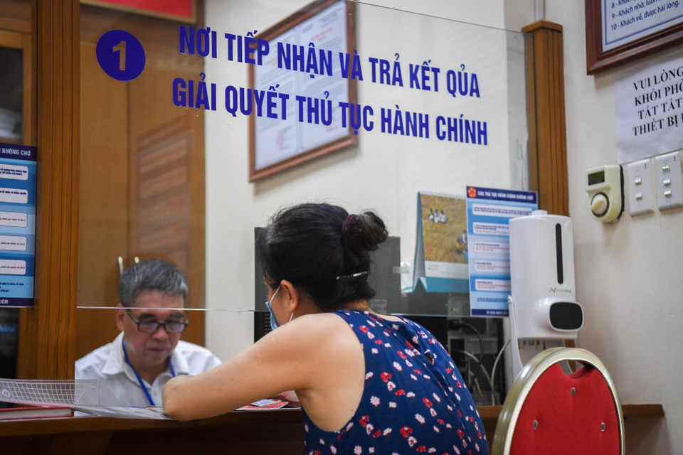 Bên cạnh đó, họ cũng hy vọng rằng mô hình sẽ được nhân rộng, áp dụng trên mọi địa phương và ở các thủ tục hành chính khác. (Ảnh: Minh Hiếu/Vietnam+)