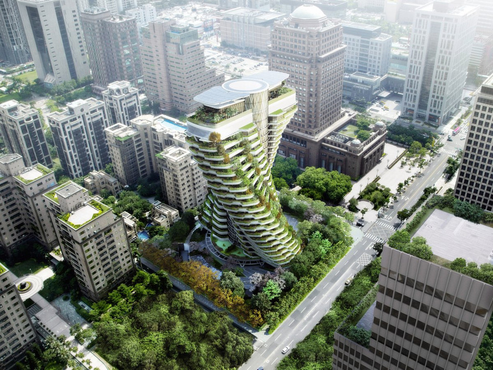 Tòa nhà là ý tưởng của kiến trúc sư Vincent Callebaut. (Nguồn: Vincent Callebaut)