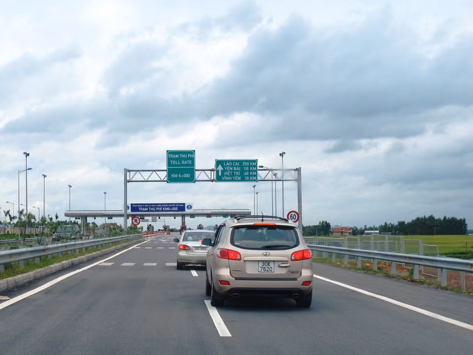 Dự án đi qua 5 tỉnh thành và sẽ được thông xe vào ngày 21/9 tới. (Ảnh: Việt Hùng/Vietnam+)