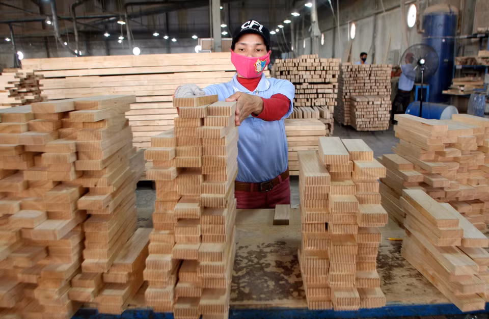 Thu hoạch lúa ở An Giang thuộc Tứ giác Long Xuyên. (Ảnh: Trọng Đạt/TTXVN)