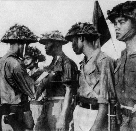 Các chiến sỹ Tiểu đoàn Mỹ Tho đánh thắng trận Ấp Bắc được mang tên Tiểu đoàn Ấp Bắc. (Ảnh: Tư liệu/TTXVN phát)