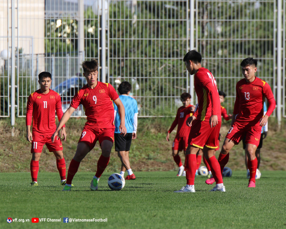 Đối thủ U23 Hàn Quốc được đánh giá cao hơn rất nhiều về mọi mặt. (Nguồn: VFF)