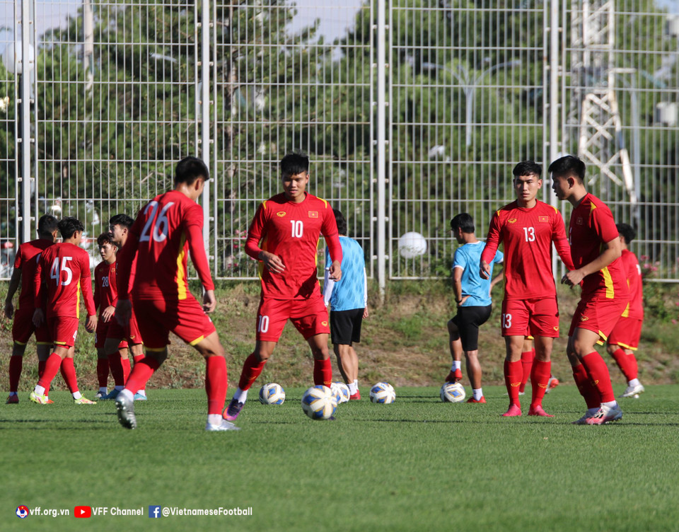 Tuy nhiên, U23 Việt Nam cũng đã cho thấy đội bóng hoàn toàn có thể tạo ra bất ngờ ở vòng chung kết U23 châu Á 2022. (Nguồn: VFF)