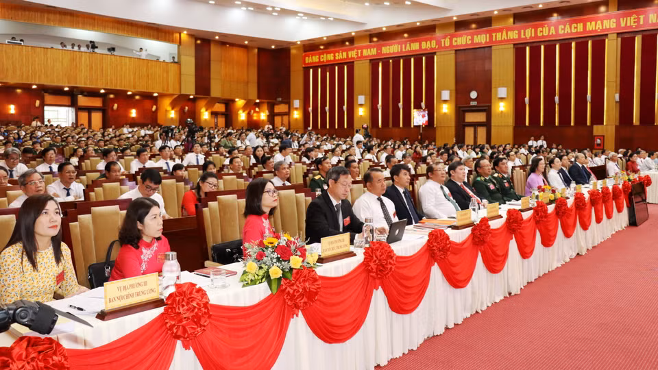 Các đại biểu dự Đại hội. (Ảnh: Lê Đức Hoảnh/TTXVN)