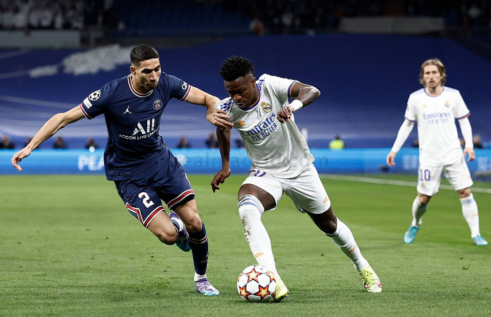 Tuy nhiên, PSG mới là đội chơi hay hơn trong hiệp 1. (Nguồn: realmadrid)