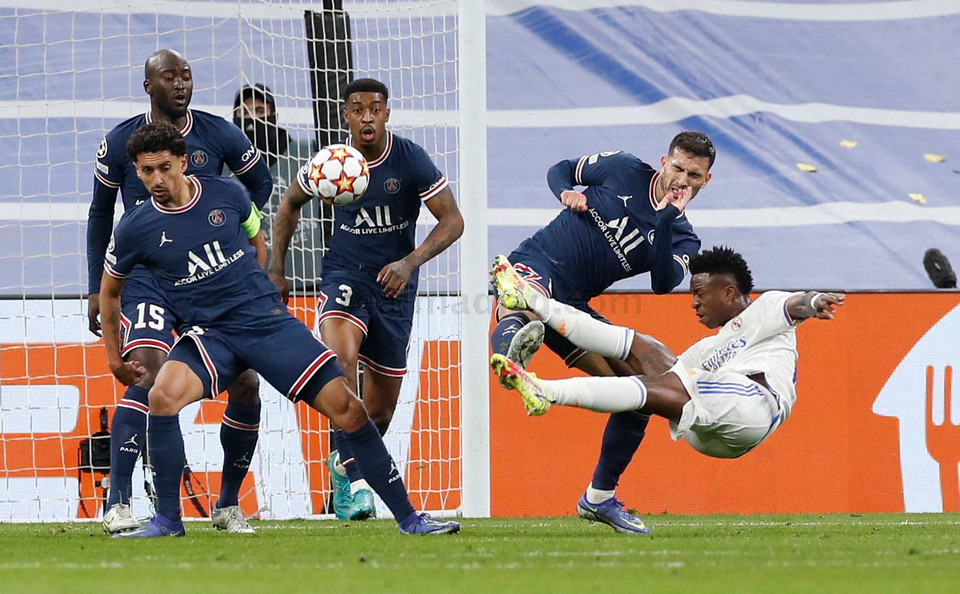 Bàn thắng của Benzema giúp Real thi đấu thăng hoa. (Nguồn: realmadrid)