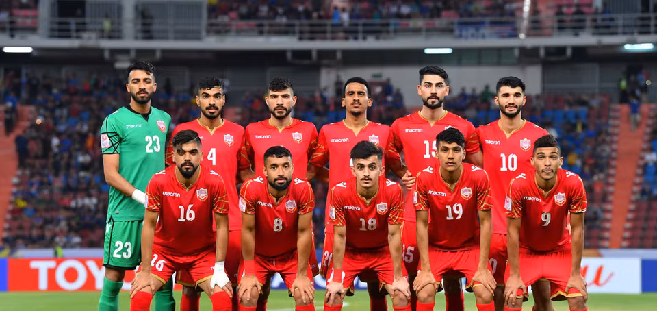 Đội hình ra sân của U23 Bahrain. (Nguồn: AFC)