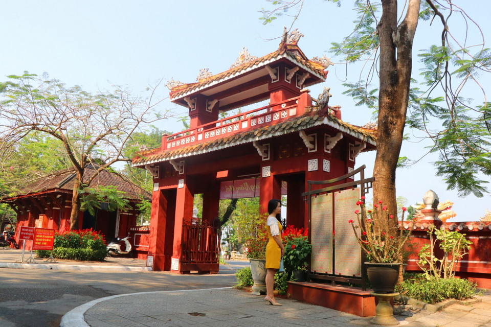 Trường đã được công nhận là di tích lịch sử cấp Quốc gia đặc biệt. (Ảnh: Tường Vi/TTXVN)