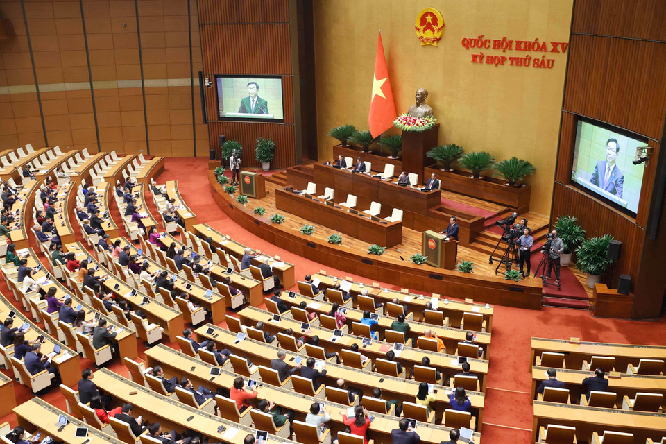 Quang cảnh phiên bế mạc. (Ảnh: Doãn Tấn/TTXVN)