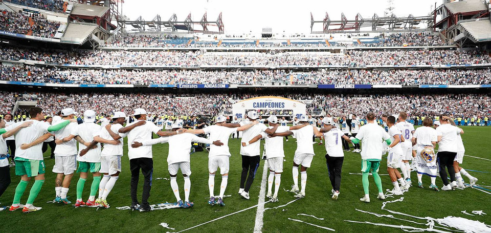 Chức vô địch này chắc chắn sẽ là cú hích quan trọng với Real trước khi họ bước vào trận bán kết lượt về trước Man City cũng tại Bernabeu.(Nguồn: realmadrid)