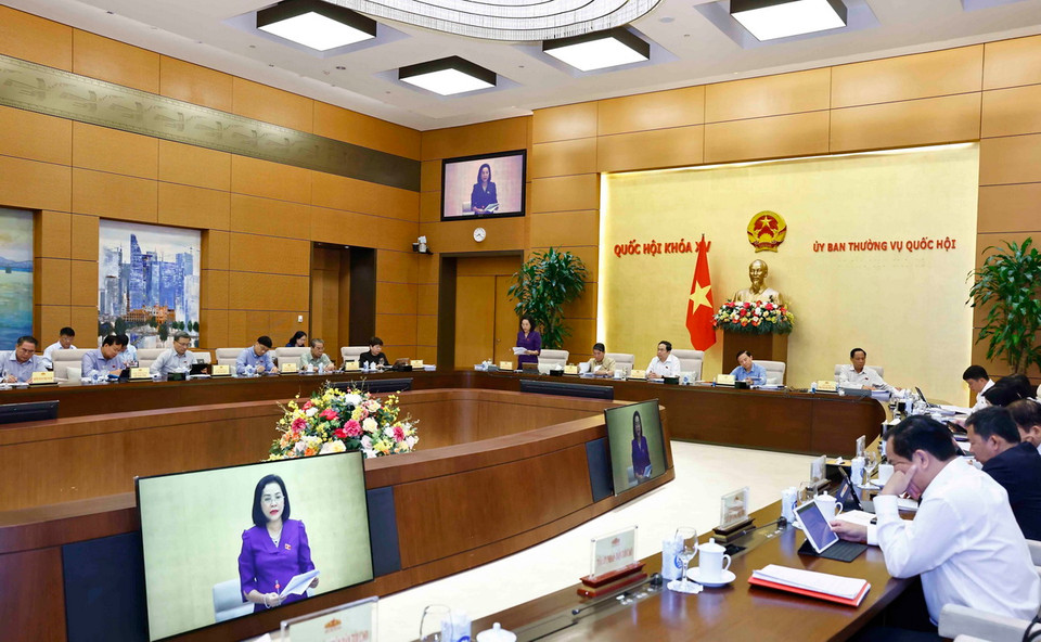 Quang cảnh phiên họp. (Ảnh: Doãn Tấn/TTXVN)