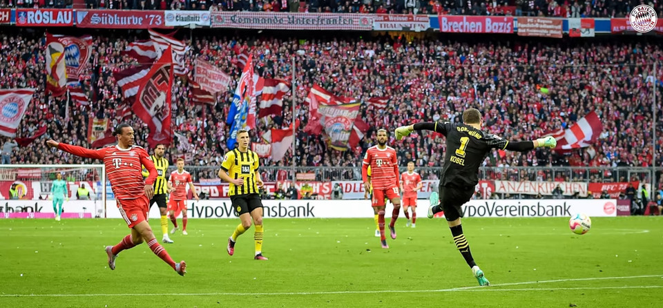 ...và có sự khởi đầu không tưởng khi thủ thành Kobel đá trượt đưa bóng về lưới nhà. (Nguồn: FcBayern)