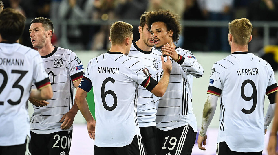 2-0 cũng là kết quả cuối cùng của trận đấy, qua đó giúp Đức vượt qua Bắc Macedonia để vươn lên vị trí thứ 2 bảng J. (Nguồn: DFB)