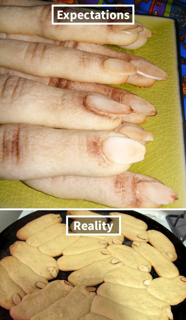 Những ngón tay tử thần đáng sợ đã chuyển thành món móng giò ngon lành. (Nguồn: boredpanda.com)