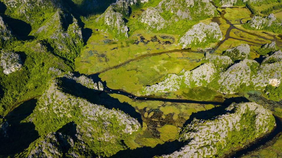 Khu bảo tồn thiên nhiên Vân Long. (Ảnh: Minh Đức/TTXVN)