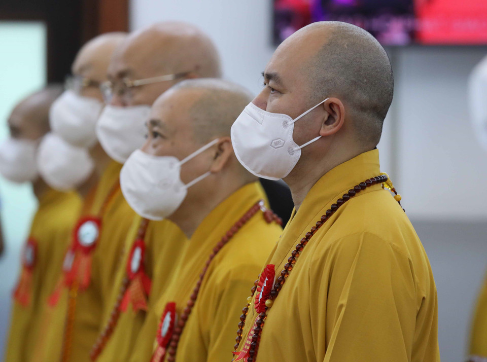 Các đại biểu tại lễ kỷ niệm. (Ảnh: Thống Nhất/TTXVN)