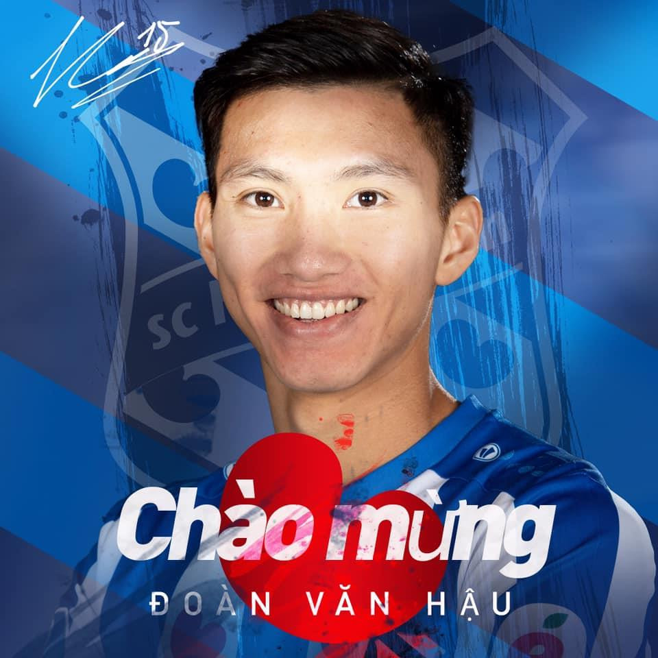 SC Heerenveen cũng đã hân hoan chào đón Đoàn Văn Hậu.