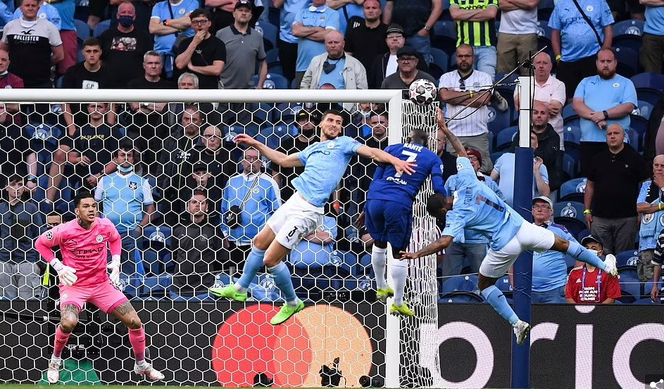 Trận chung kết Champions League giữa Manchester City và Chelsea diễn ra hấp dẫn. (Nguồn: Getty Images)
