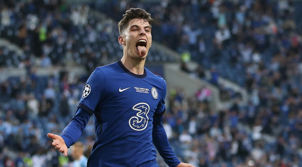 Kai Havertz là người lập công sau tình huống băng xuống vượt qua cả thủ môn Ederson rồi ghi bàn. (Nguồn: Getty Images)