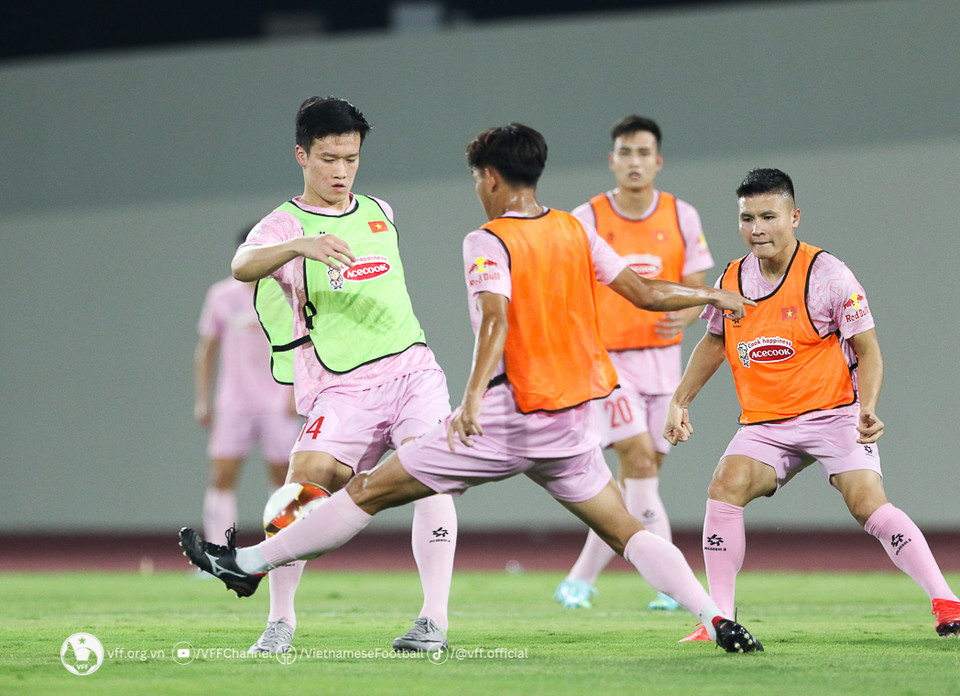 Đối thủ của Việt Nam ở lượt cuối đang thi đấu ấn tượng và toàn thắng sau 5 lượt trận tại bảng F. (Nguồn: VFF)