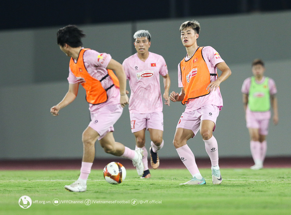 Trận đấu giữa Iraq và Việt Nam diễn ra vào ngày 12/6. (Nguồn: VFF)