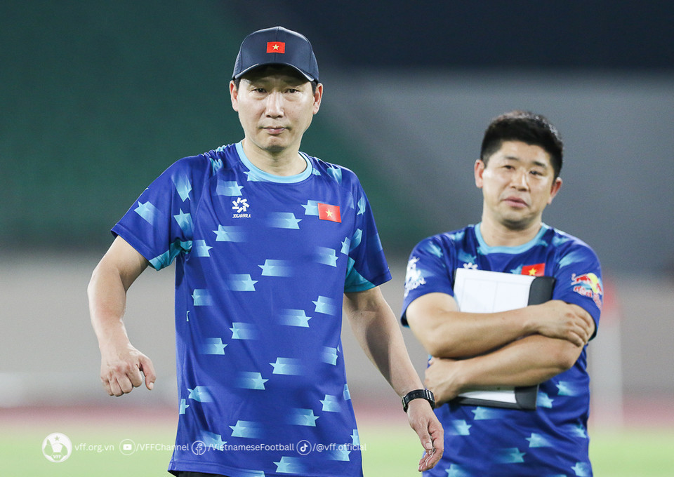 Tất cả đều đang kỳ vọng thầy trò HLV Kim Sang-sik sẽ tiếp tục chiến thắng. (Nguồn: VFF)