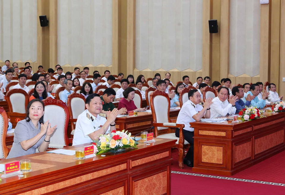 Các đại biểu dự hội nghị. (Ảnh: Trọng Đức/TTXVN)