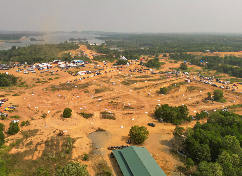 Quang cảnh đường thi 1 và 2. (Ảnh: Minh Hiếu/Vietnam+)