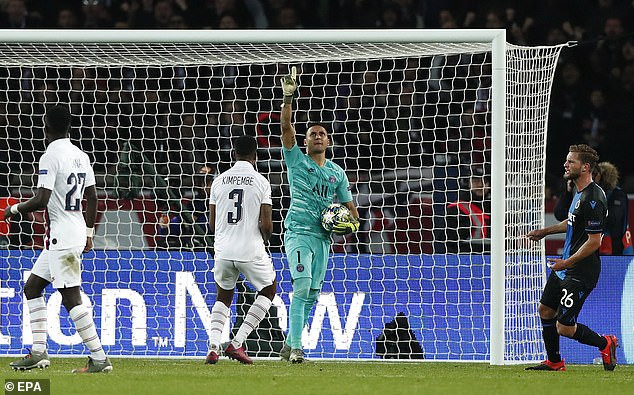 Trong khi đó, Navas xuất sắc cứu thua cho PSG khi bắt gọn quả đá 11m của đối phương ở cuối trận đấu.