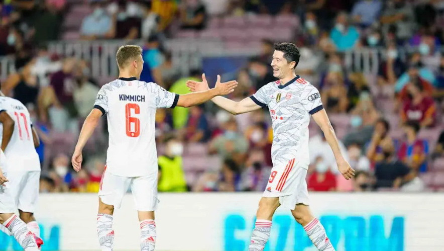 Đây là chiến thắng thứ 3 liên tiếp của Bayern trước Barcelona, đội bóng xứ Bavaria cũng lập kỷ lục ghi bàn trong 23 trận liên tiếp tại đấu trường Champions League. (Nguồn: FcBayern)