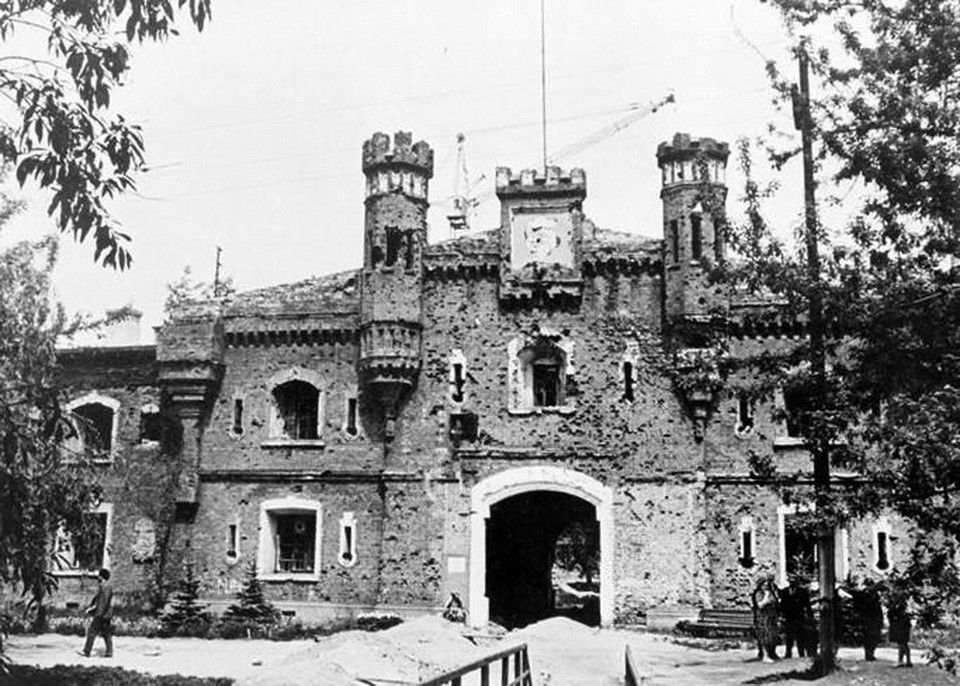 Pháo đài Brest (nay thuộc Belarus) - biểu tượng của lòng dũng cảm và kiên cường của Hồng quân Liên Xô trong Chiến tranh thế giới thứ hai. (Ảnh: Tư liệu quốc tế/TTXVN)