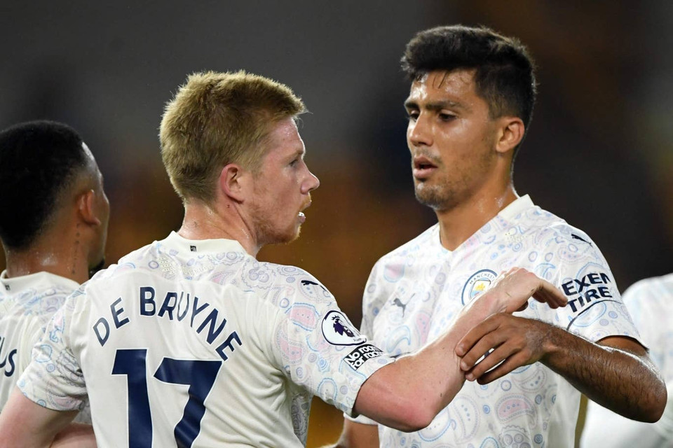 Có bàn thắng dẫn trước, Man City thi đấu thoải mái hơn và tiếp tục gây sức ép. (Nguồn: Getty Images)