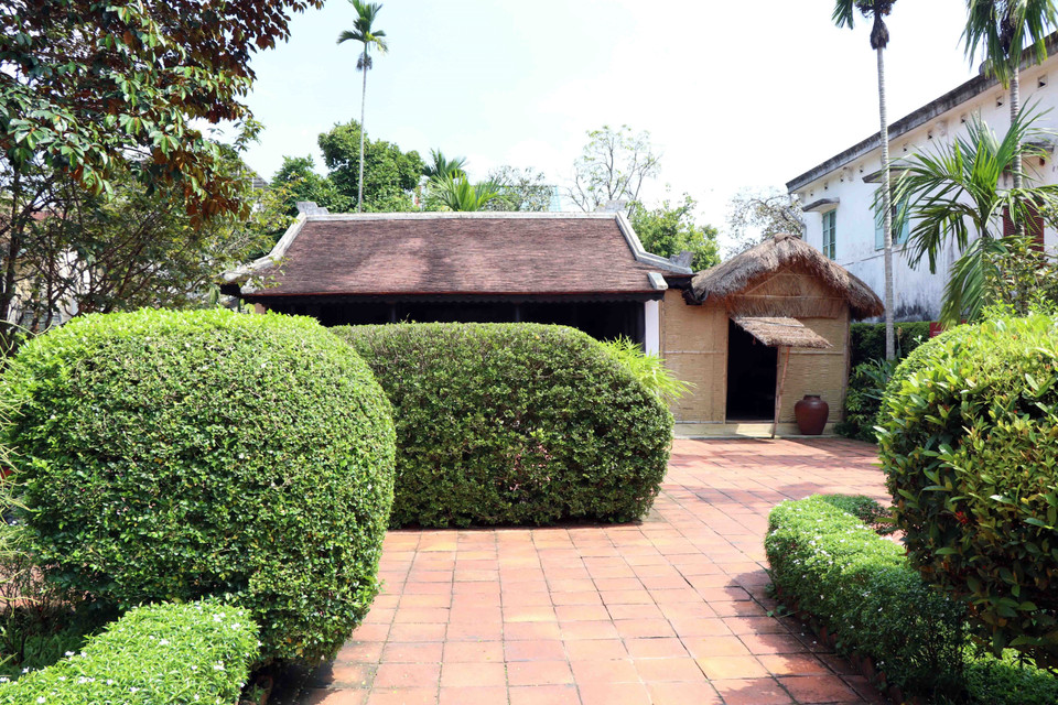 Nhà lưu niệm Bác Hồ tại số 112 (số mới 158) Mai Thúc Loan, phường Thuận Lộc, thành phố Huế. (Ảnh: Đỗ Trưởng/TTXVN)