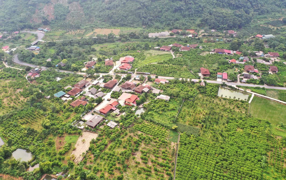 Thôn Hoan Trung xã Chiến Thắng, huyện Bắc Sơn, tỉnh Lạng Sơn, mới được công nhận là điểm du lịch cộng đồng. ((Ảnh: TTXVN phát))