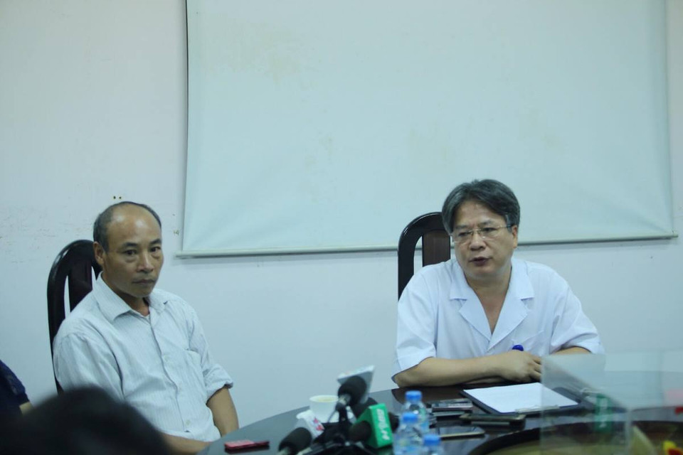 Trong sáng nay, 20/7, lãnh đạo Bệnh viện Việt Đức đã quyết định đình chỉ toàn bộ êkíp phẫu thuật. (Ảnh: Minh Sơn/Vietnam+)