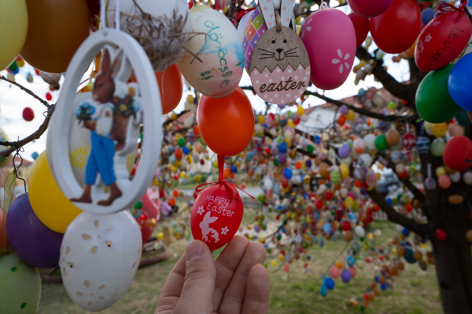 Ngày lễ này mang ý nghĩa tưởng niệm sự kiện Chúa Jesus hồi sinh sau khi bị đóng đinh trên Thánh giá. (Ảnh: THX/TTXVN)