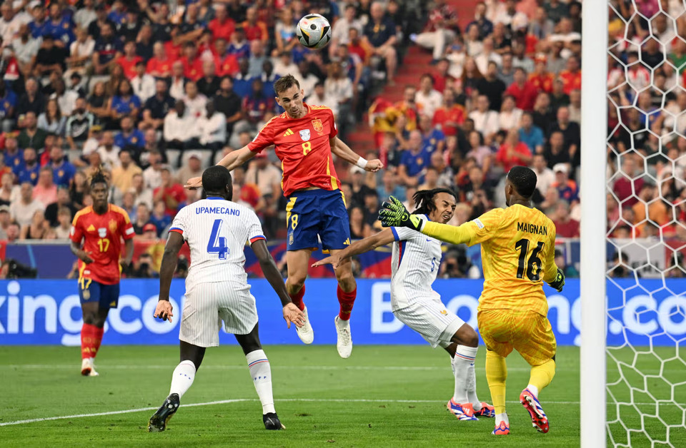 Tây Ban Nha là đội nhập cuộc tốt hơn ở trận bán kết EURO 2024 đầu tiên. (Nguồn: Getty Images)