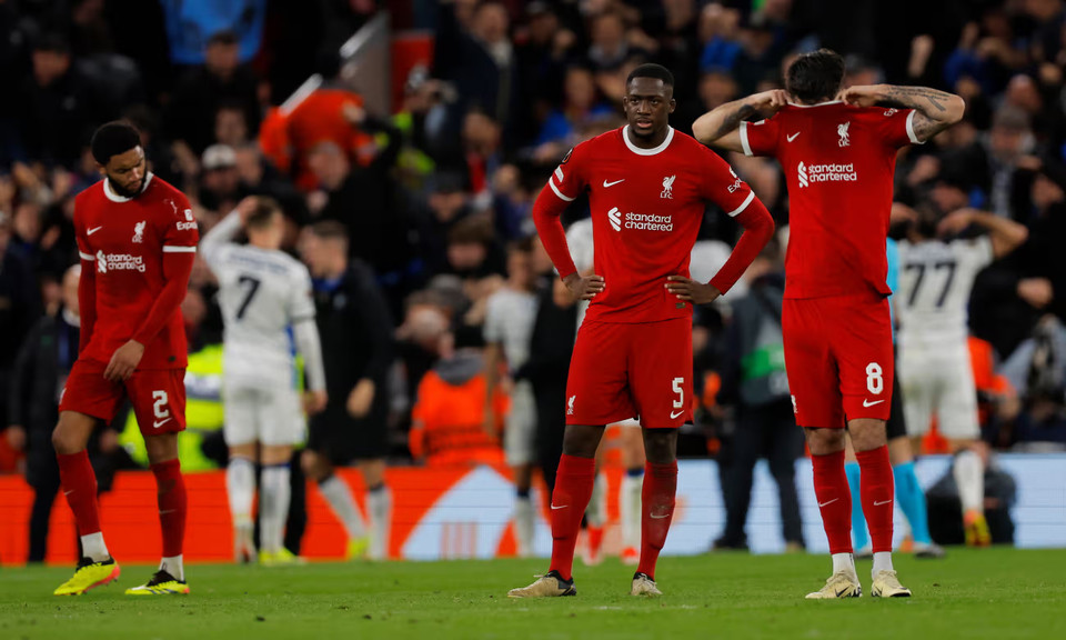 Kết quả này khiến Liverpool đối mặt nguy cơ bị loại khỏi sân chơi hạng 2 này. (Nguồn: UEFA)