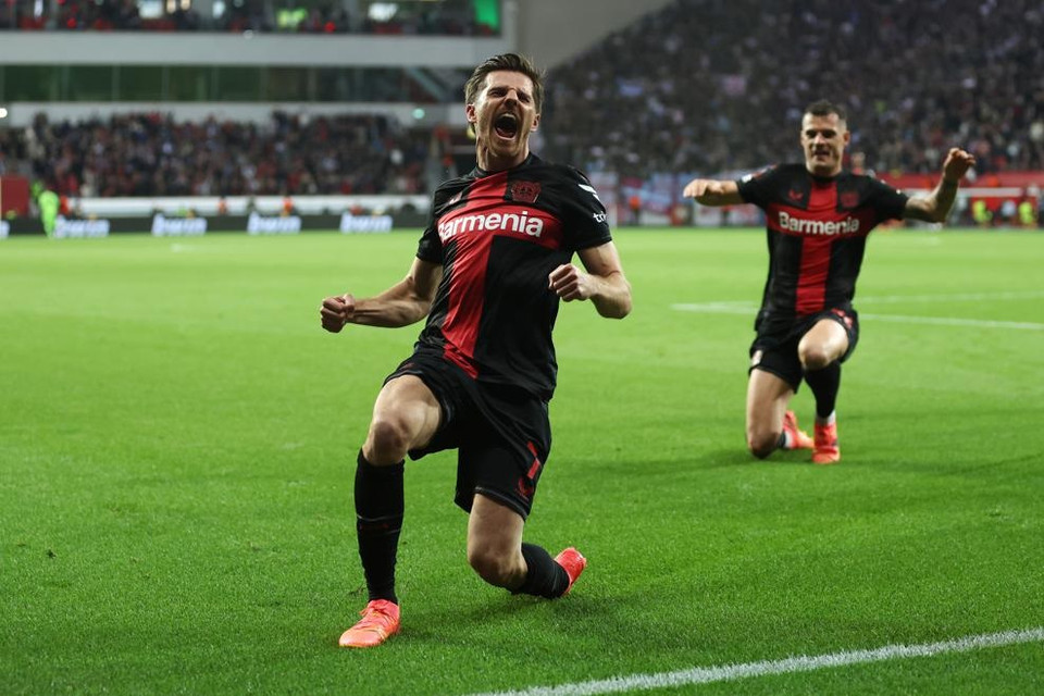 Trái ngược với Liverpool, Bayer Leverkusen tiếp tục thăng hoa với chiến thắng 2-0 trước West Ham United. (Nguồn: UEFA)