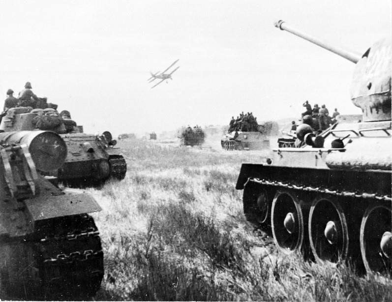 Ngày 9/8/1945, Hồng quân Liên Xô mở màn chiến dịch tấn công đội quân Quan Đông của quân phiệt Nhật tại Mãn Châu (Trung Quốc). (Ảnh: Tư liệu quốc tế/TTXVN phát)