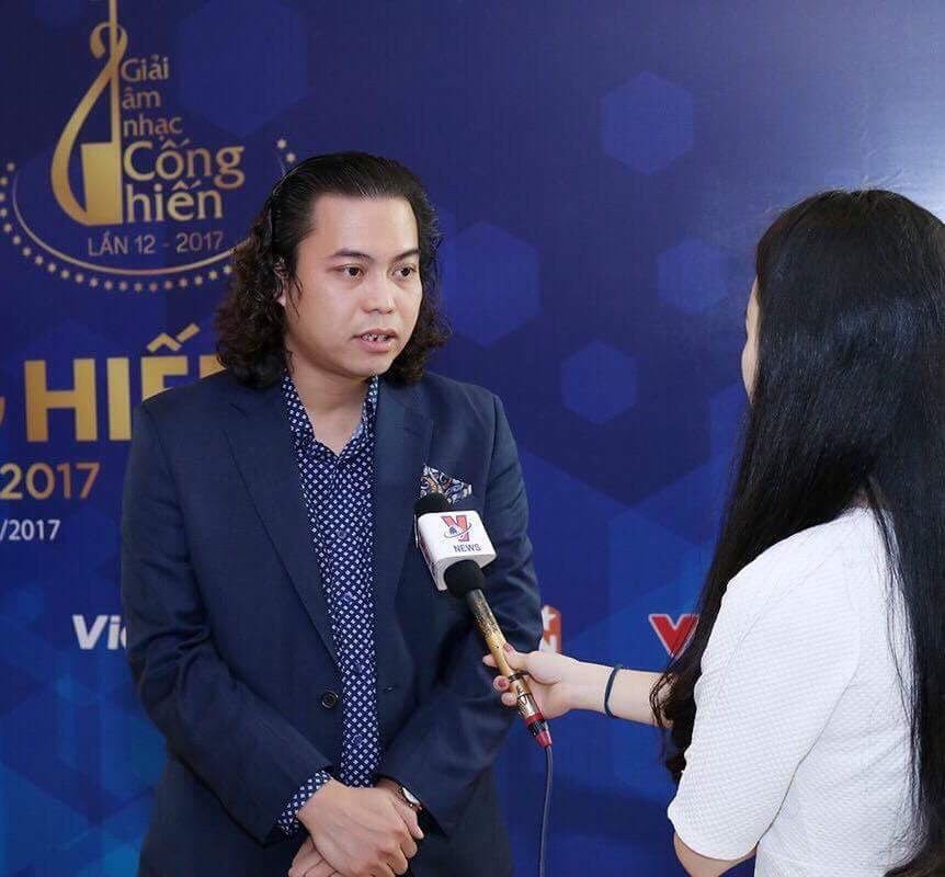 Tổng đạo diễn lễ trao giải Hoàng Trọng Thanh. (Nguồn: Ban Tổ chức)