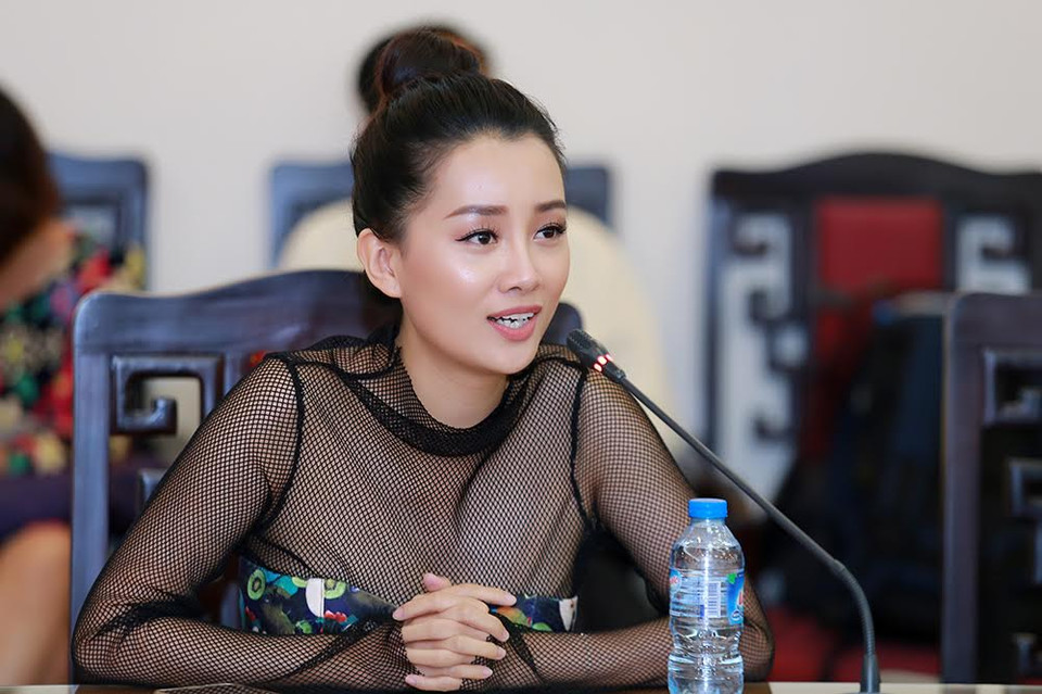 MC Quỳnh Chi. (Nguồn: Ban Tổ chức)